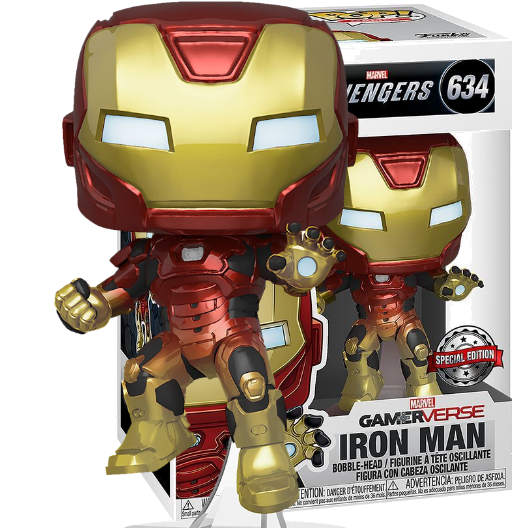 Figura De Vinilo Funko Pop Marvel Iron Man Wood Deco | Cuotas Sin Interés